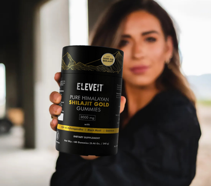 Eleveit Gold Gomitas de Shilajit Puro del Himalaya