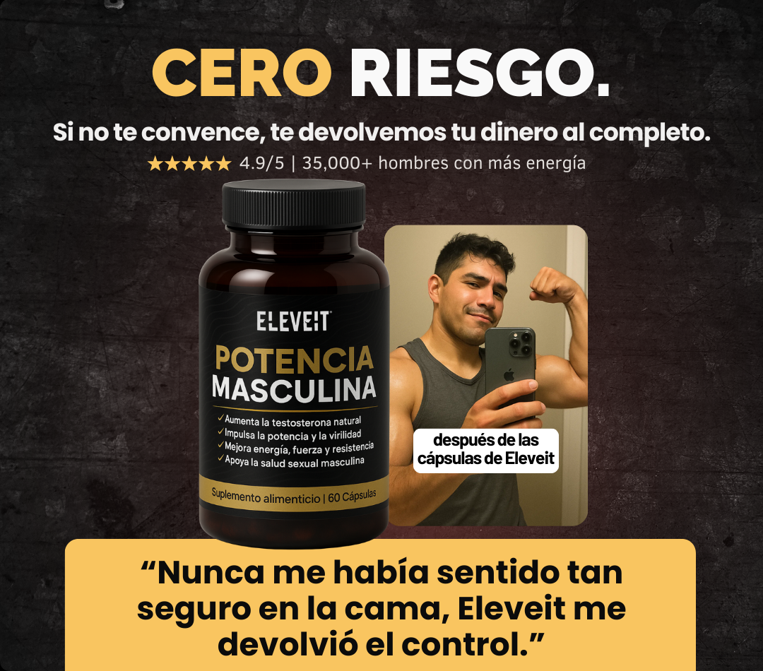 Cápsulas "Potencia Masculina"