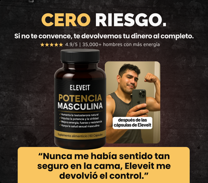 Cápsulas "Potencia Masculina"
