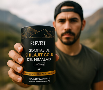 Gomitas de Shilajit Gold del Himalaya