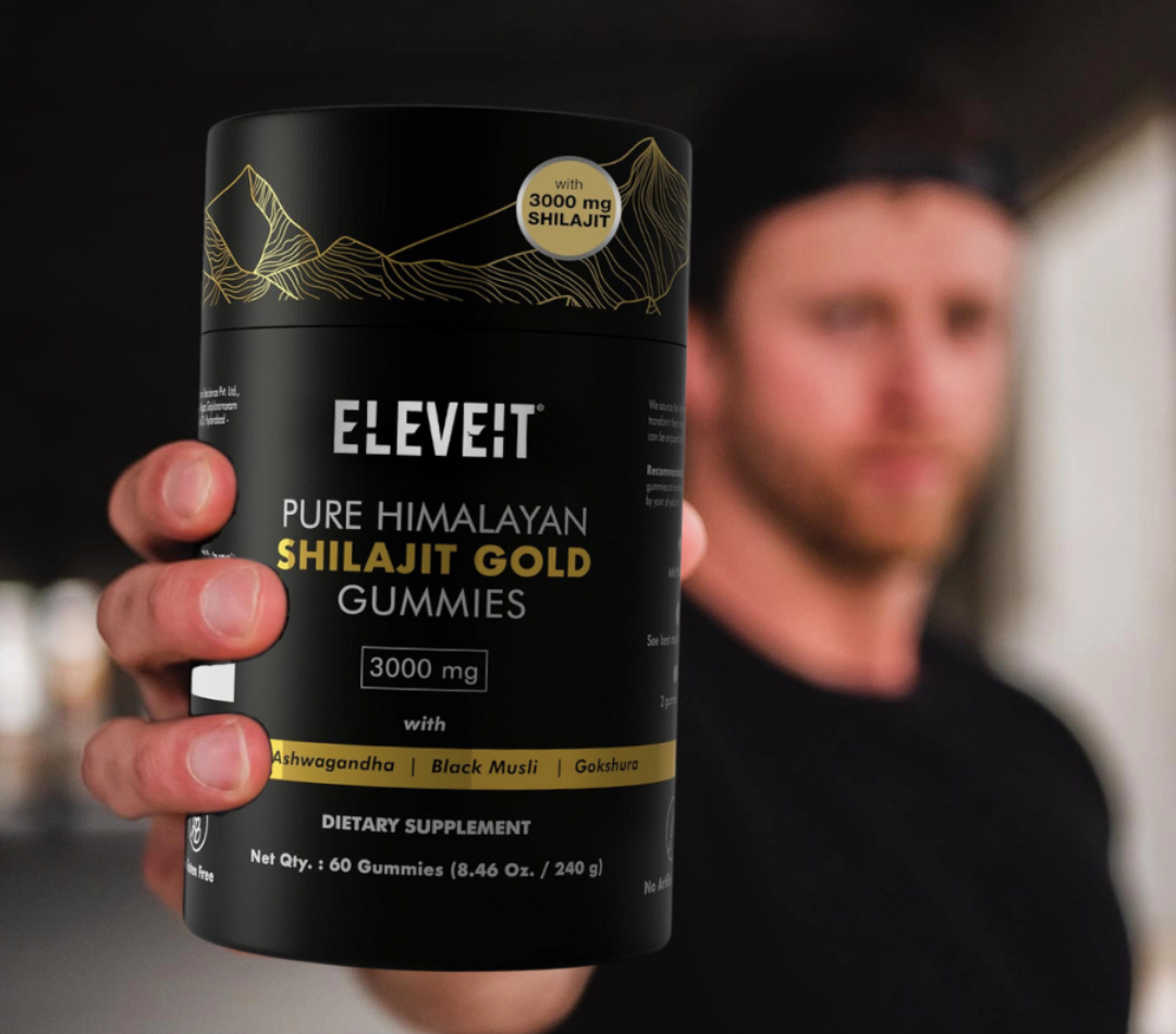 Eleveit Gold Gomitas de Shilajit Puro del Himalaya