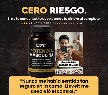 Cápsulas "Potencia Masculina"