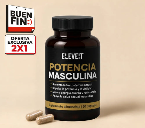 Cápsulas Potencia Masculina - Oferta 2x1 Buen Fin 2026